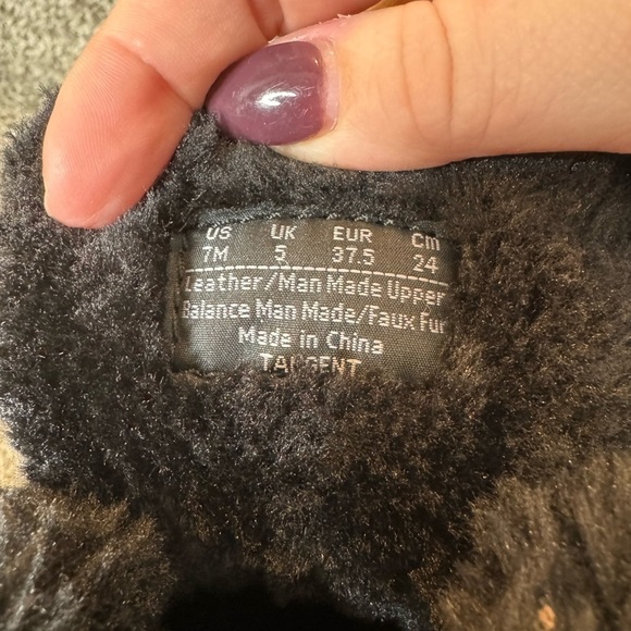 RYKA Meridian Fur Lined Short Water Repellent Boot Size 7 - Picture 5 of 7